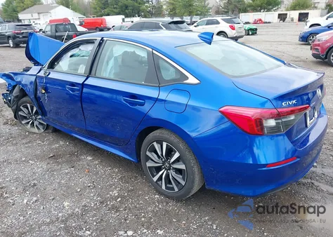 2023 Honda Civic Ex /Ex W/O Bsi из США, поврежденный, VIN 2HGFE1F72PH302001